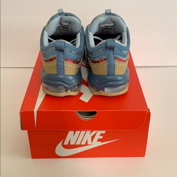 Nike Air Max 97 men size 8 denim sneakers shoes - Picture 4 of 8
